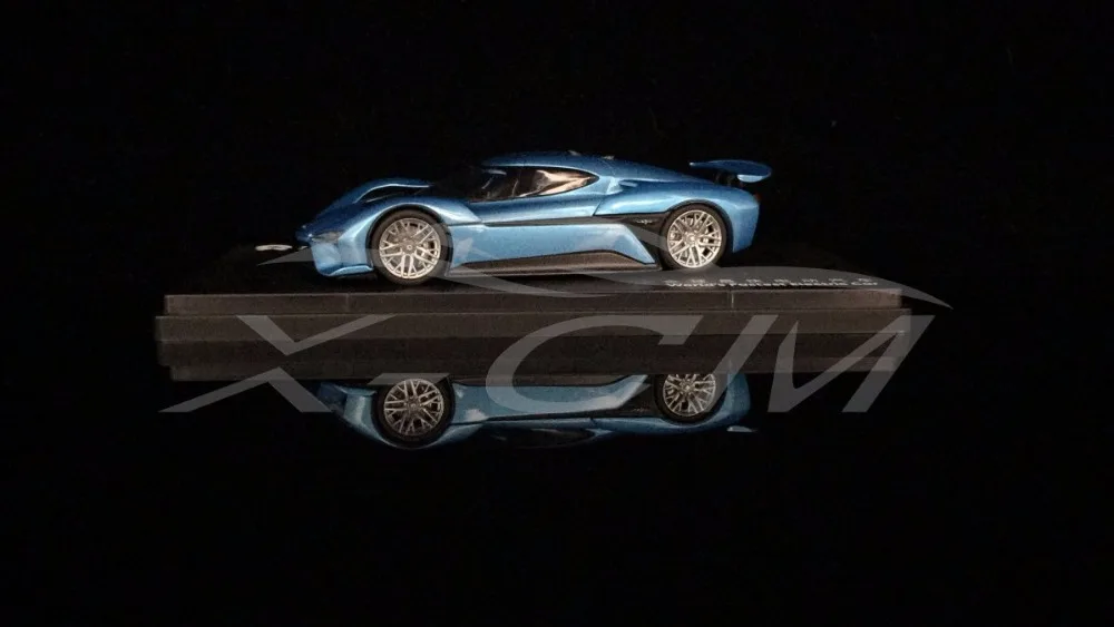 Литая под давлением модель автомобиля NIO Nio EP9 задний крыло спойлер версия 1:43