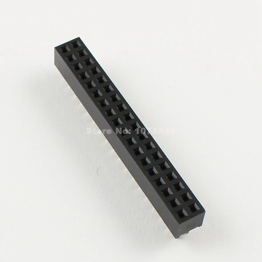 100 шт. 2 мм 2x18 Pin-код 36 Pin Женский двойной прямой ряд штыревой разъем полосы |