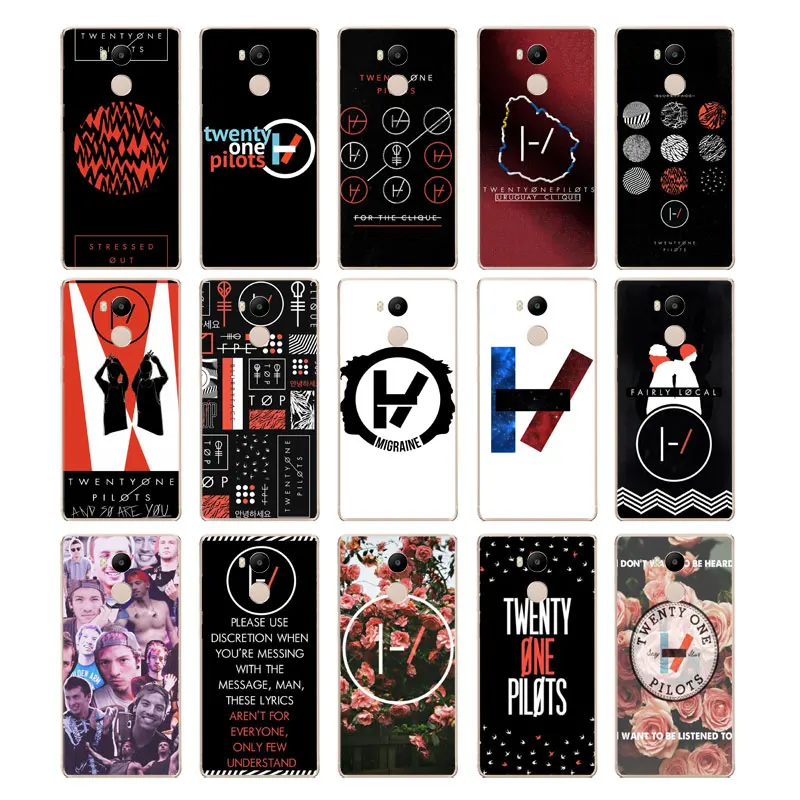 DREAMFOX L357 Twenty One Pilots 21 Soft TPU Silicone Case Cover For Xiaomi Redmi Note 3 4 5 Plus 3S 4A 4X 5A Pro Global |