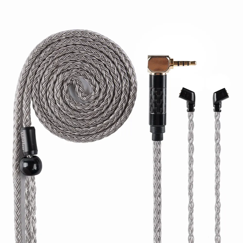 Лидер продаж! 2019 HiFiHear 16 Core посеребренный серебряный кабель MMCX/2Pin разъем 4 4/3 5/2 5 мм
