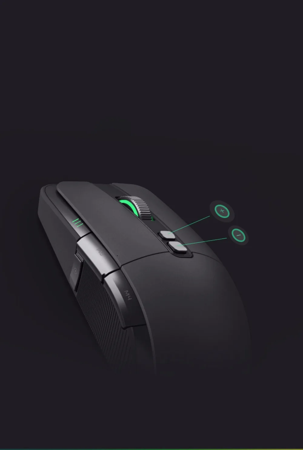 Xiaomi игра Мышь Портативный провода/Беспроводной 2,4 GHz двойной режим 7200DP 6 Кнопка RGB светильник офис Мышь Поддержка Mac OS windows