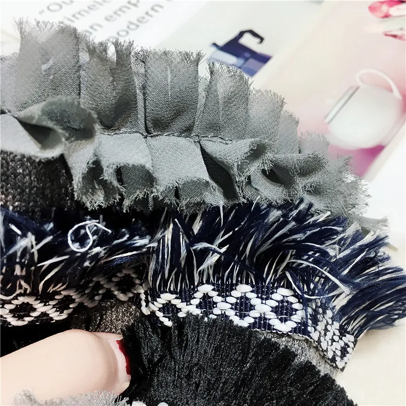 

women's clothing 2019 new arrival women spring autumn winter o-neck loose tassel knitted sweaters ladies patchwork pullovers