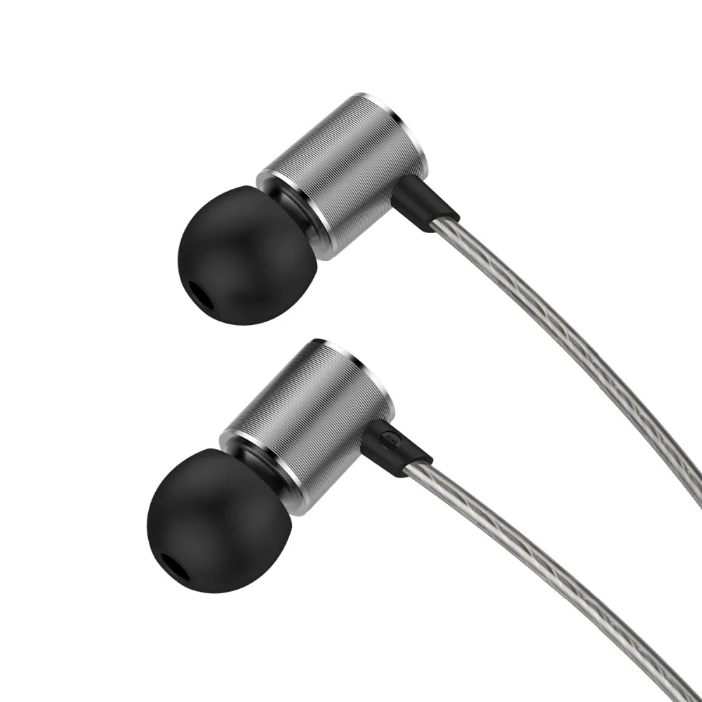 Doosl HiFi металлические наушники в ухо супер бас шумоизолирующие эргономичные