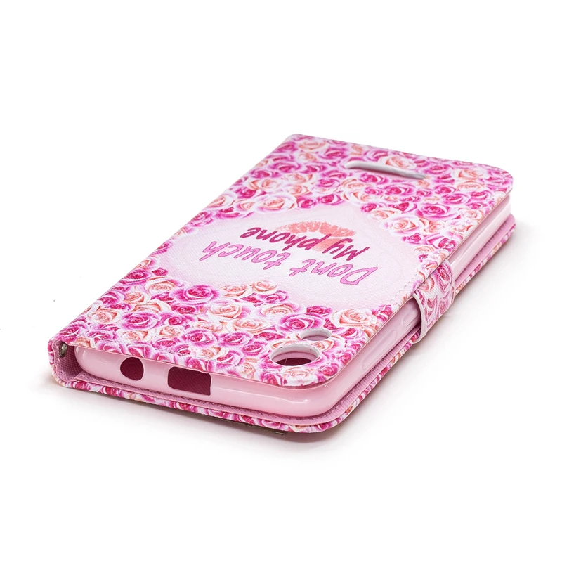 Модный кожаный чехол-бумажник с откидной крышкой для Wiko Lenny4 Lenny3 Lenny2 Lenny 4 3 2 4G LTE розовый защитный чехол для телефона