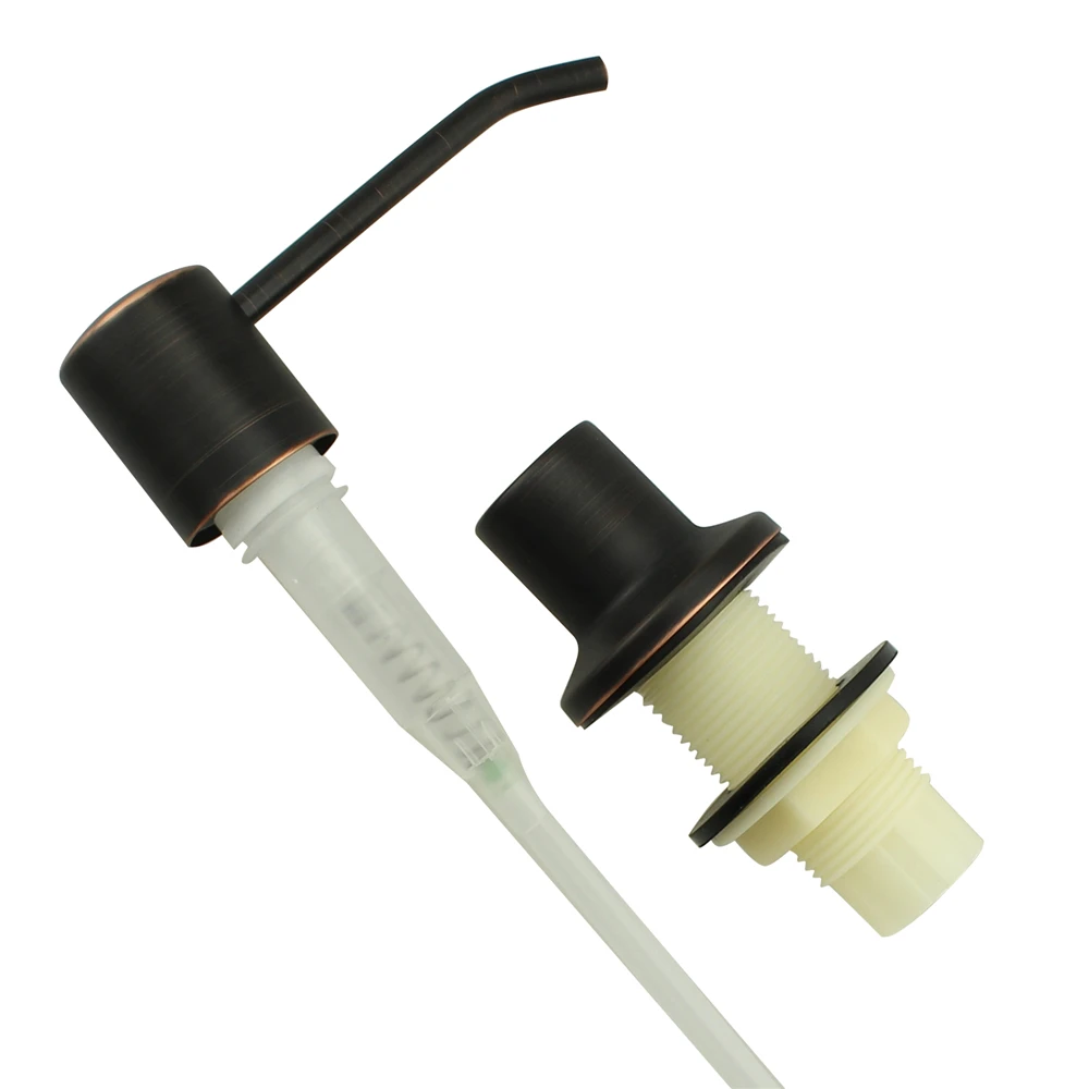 Масляный Бронзовый дозатор жидкого мыла 304 бутылка 17 унций/Резьбовая трубка 3 15