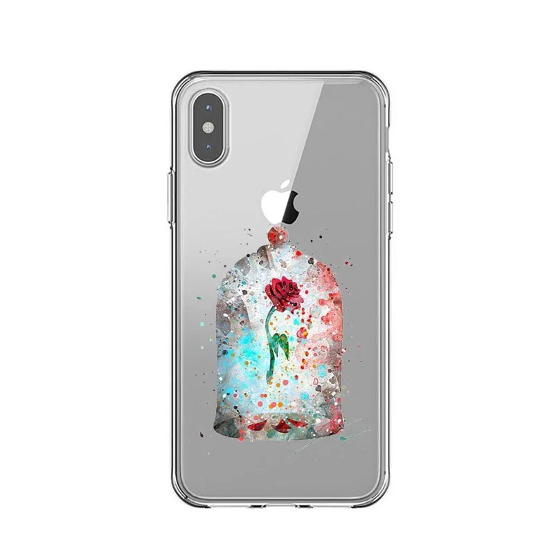 TPU Силиконовый чехол TinkerBell для телефона iPhone 7 8 Plus XS MAX XR милый мягкий маленький чехол с русалкой для iPhone X 6 6S Plus 7 8 5 SE Coque - Цвет: TPU