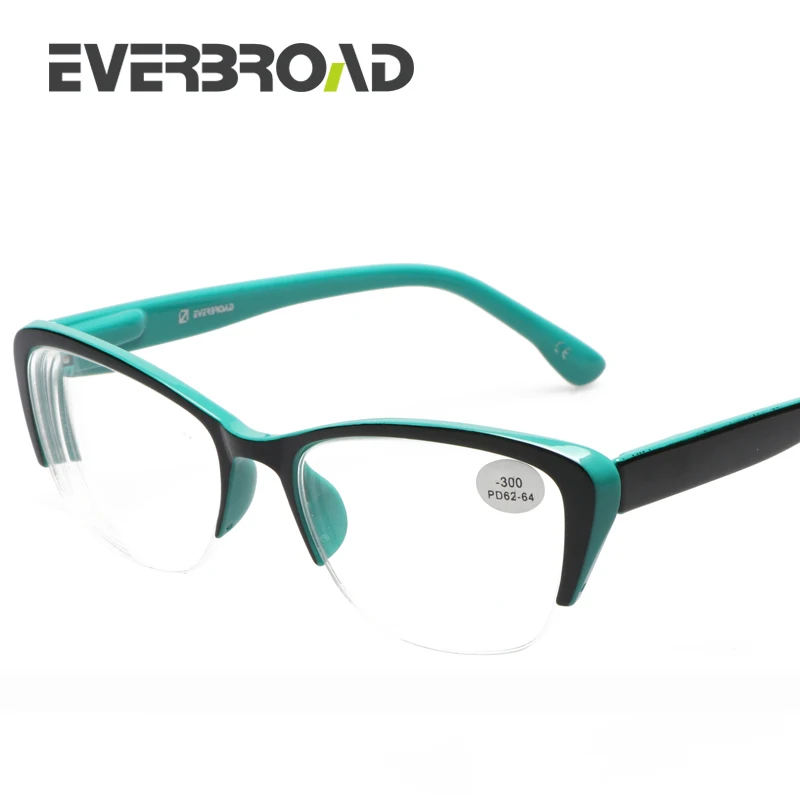 

2017 Russian Style Fashion Prescription Glasses Frame UV400 For Women Myopia Eyeglasses Different Degree EV03-1727