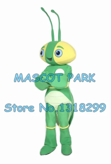 

green ant insect mascot costume for adult wholesale cartoon ant theme anime cosply costumes carnival fancy dress 2915
