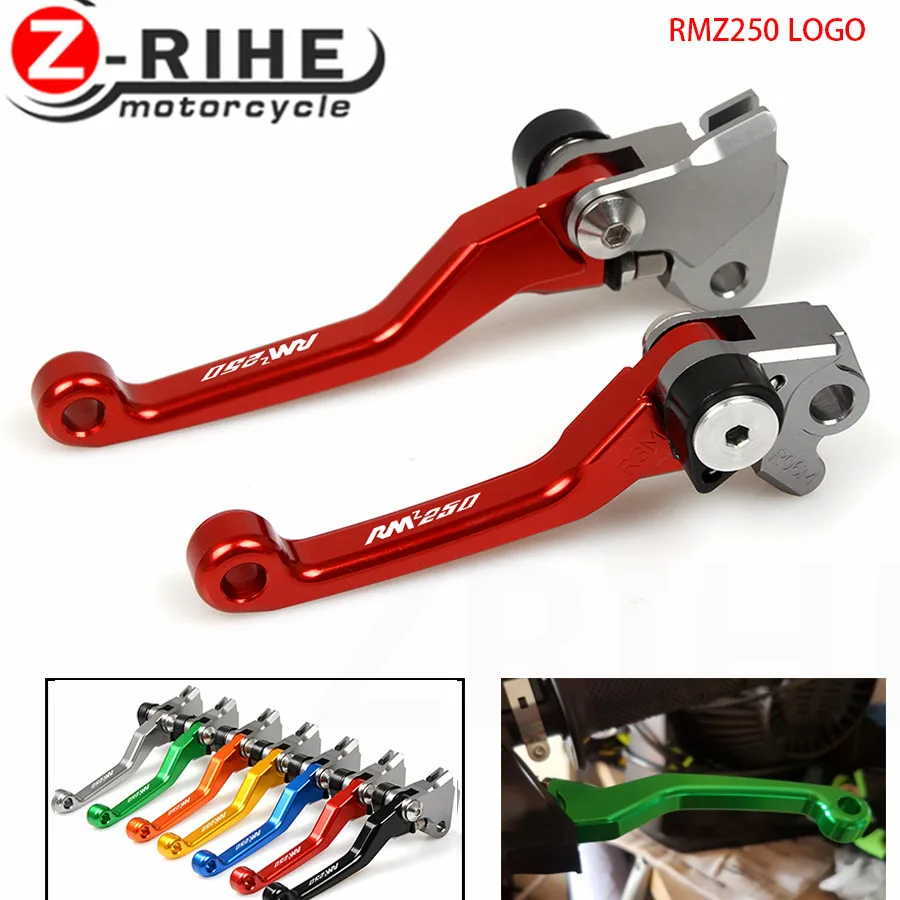 Новый ЧПУ Черный алюминиевый тормозной рычаг сцепления мотоцикла для SUZUKI RMZ 250 2004