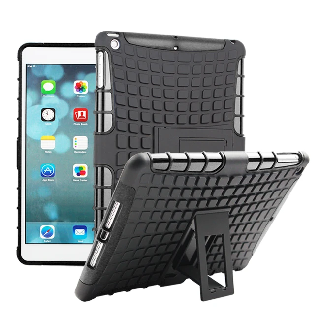 Ударопрочный силиконовый + PC безопасный Чехол для Apple iPad Air A1475 A1476 1474 дюйма