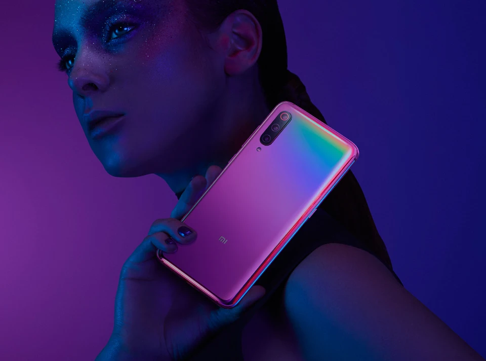 Телефон Xiaomi Mi 9, 6 ГБ ОЗУ, 128 Гб ПЗУ, Восьмиядерный процессор Snapdragon 855, 48мп, тройная камера с дисплеем, отпечаток пальца, экран NFC 6,39