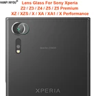 Для Sony Xperia Z2 Z3 Z4 Z5 Premium XZ XZS XA1 X XA тонкая задняя защита для объектива камеры задняя крышка для объектива Закаленное стекло пленка