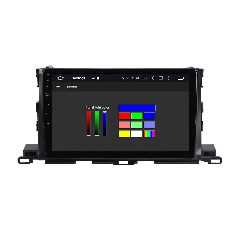 Aoluoya 4G RAM 32GB ROM Восьмиядерный Android 8 0 автомобильный DVD GPS навигационный плеер для Toyota