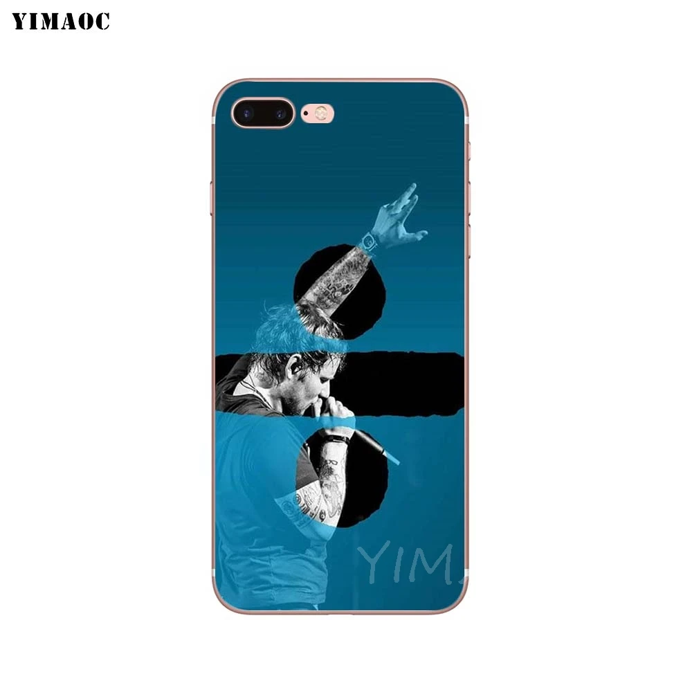 YIMAOC Ed Sheean мягкий чехол TPU силиконовый для iPhone 8 7 6 6S Plus 5 5S SE X XR XS 11 Pro Max |