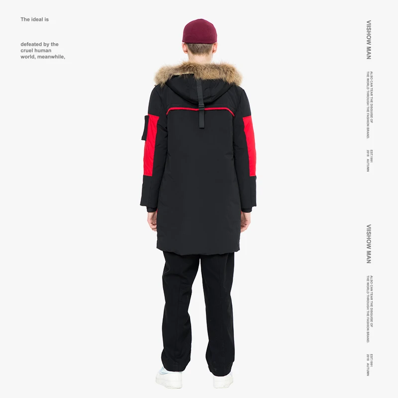 VIISHOW Thick Duck Men's Down Jacket Brand Winter For Men Doudoune Homme 2018 Hooded Coat YCA315184 | Мужская одежда