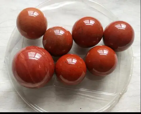 708 + натуральный красный хрустальный шар из яшмы семь красных камней полированный