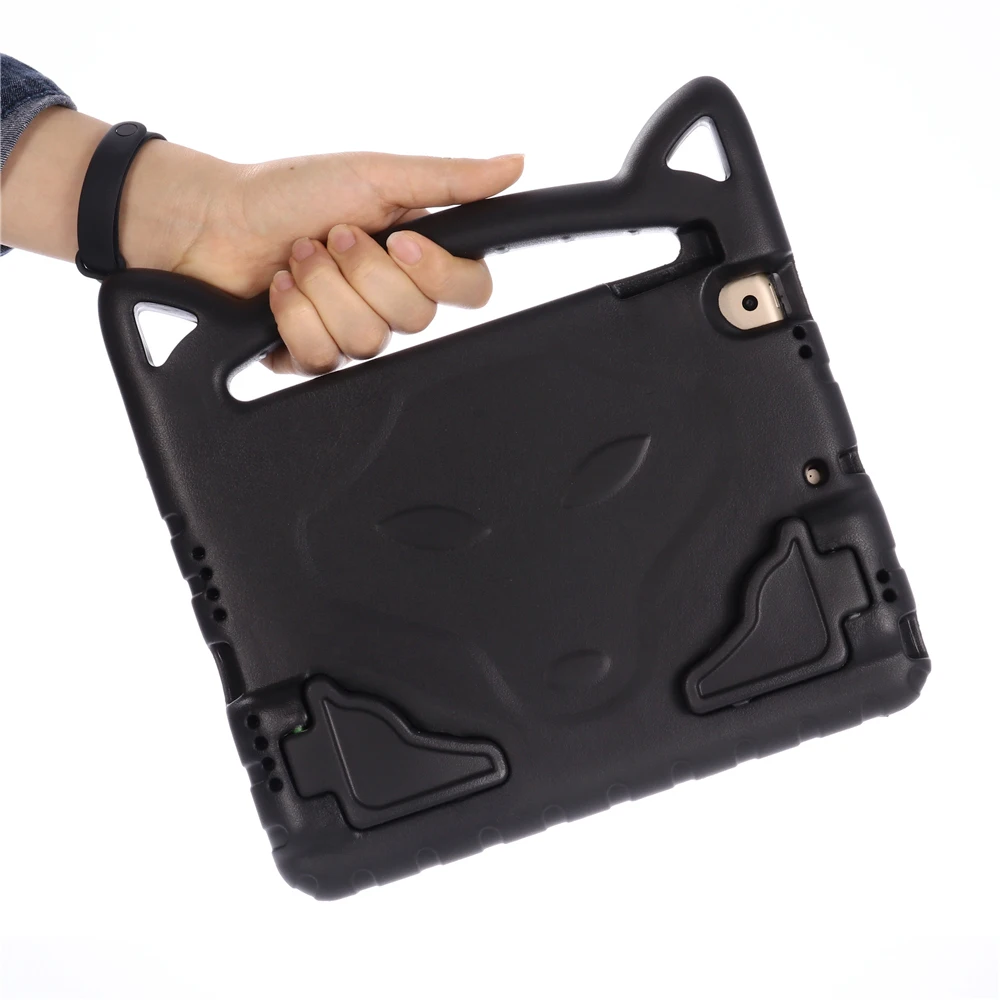 EVA безопасный ударопрочный чехол для iPad 2017 2018 air air2 pro 9 7 кошачьи уши полный корпус