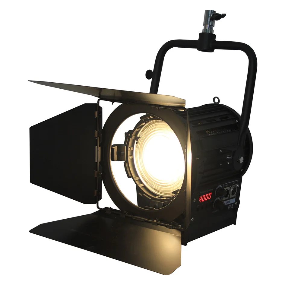 

ALUMOTECH Pro As Arri Bi-color 3200-5500K 200W DMX LED Studio Fresnel Spot Light For Camera Studio Video Photography Lamp