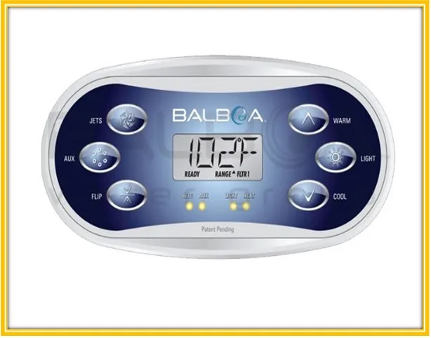 Спа Topside Panel Balboa Revolution TP600 струи Aux флип теплый легкий крутой (55673 05)|balboa panel|balboa spajet spa