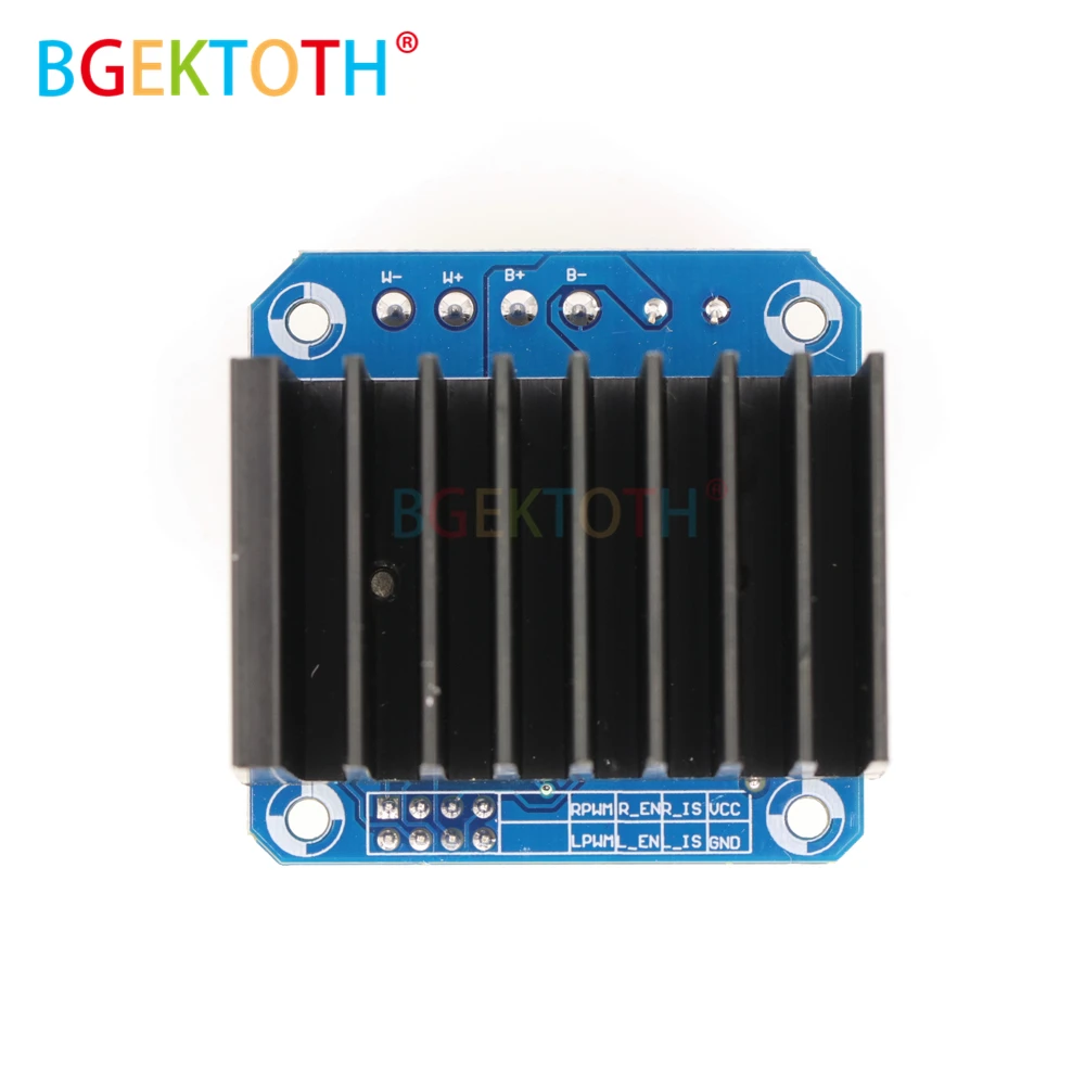 Двойной BTS7960 43A H bridge модуль драйвера двигателя высокой мощности/diy Диагностика