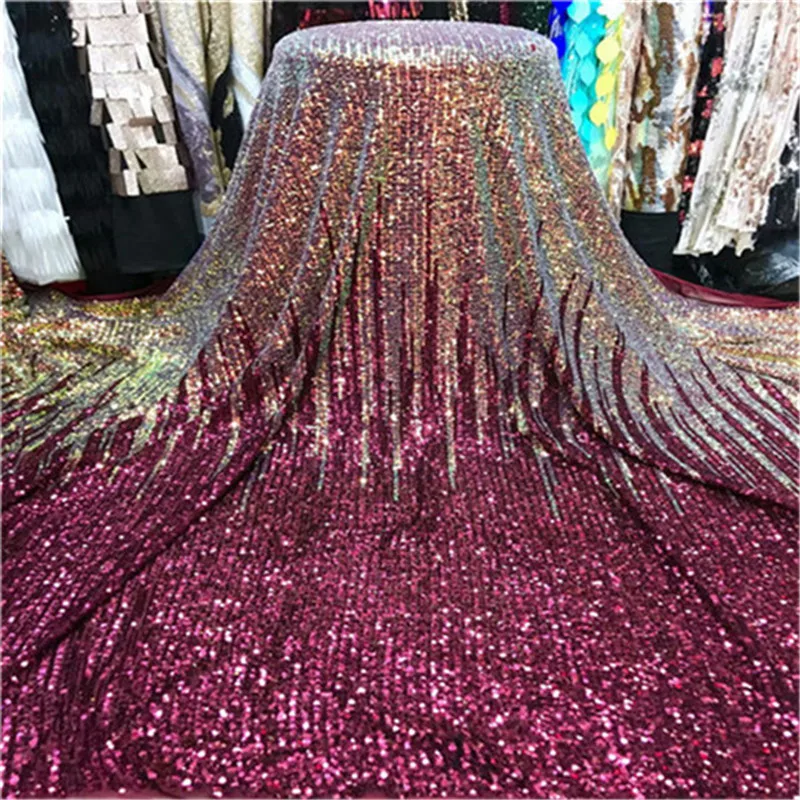 2019 новый дизайн африканская кружевная ткань для свадебного платья высокая