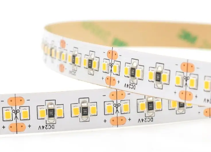 2216 SMD Светодиодная лента 24 В постоянного тока светодиодная полоса 240