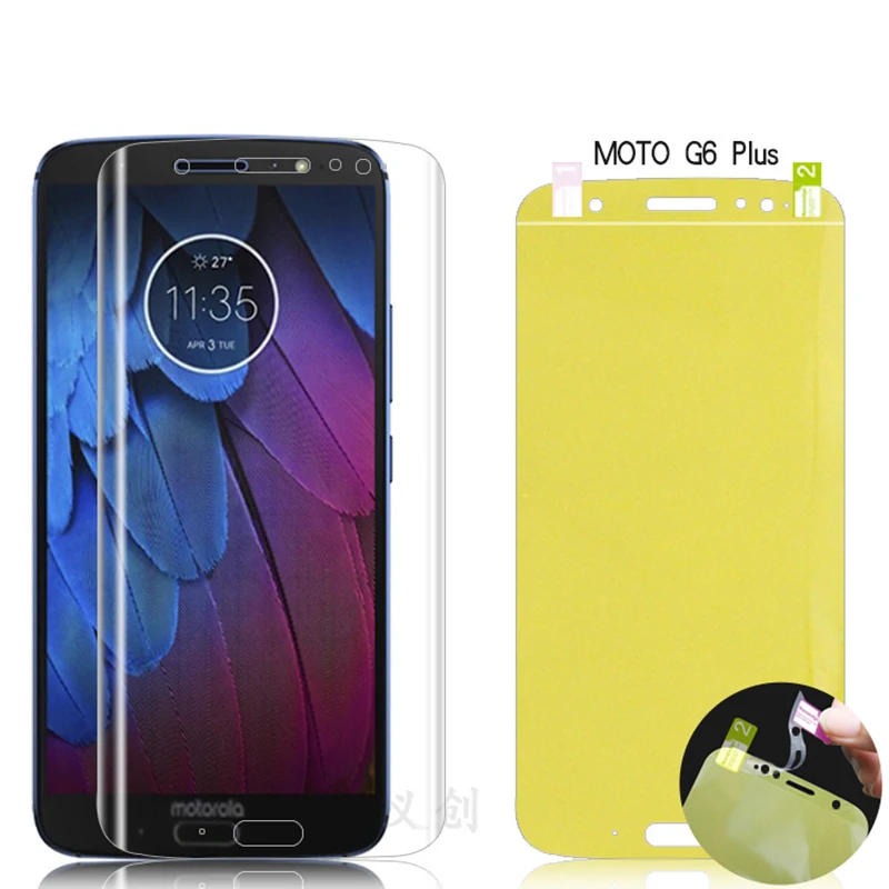 EXUNTON 3 шт. для Motorola Moto G7 Plus G6 G5 Z2 Play полное покрытие ультра тонкая прозрачная мягкая