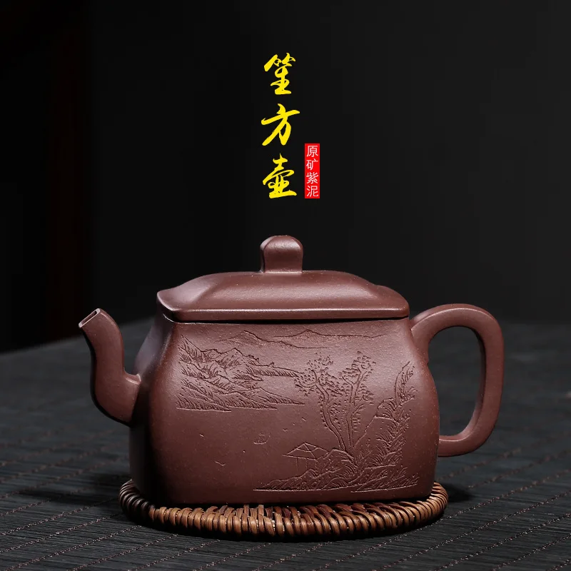 

Оптовый агент руда фиолетовая грязь Sheng Fang горшок Cao Zhigang чайник Оптовая Настройка одного заменителя дождя песка
