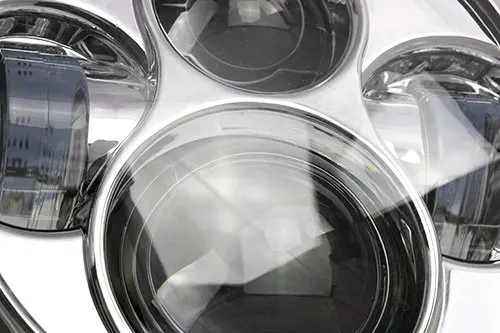 7 &quotмотоцикл светодиодный головной светильник (Подол короче спереди и длиннее