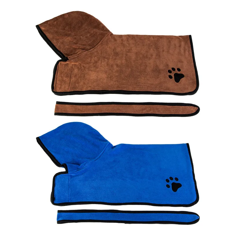 Новейшее полотенце для собак супер впитывающее сушильное домашних животных