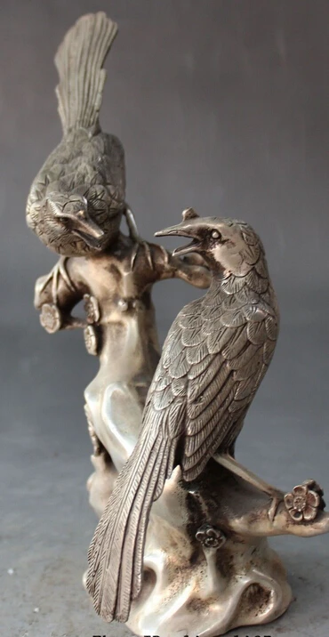 Zmr бронзовые заводские магазины Тибет Silve Китайский Фэншуй Серебряный Резьба