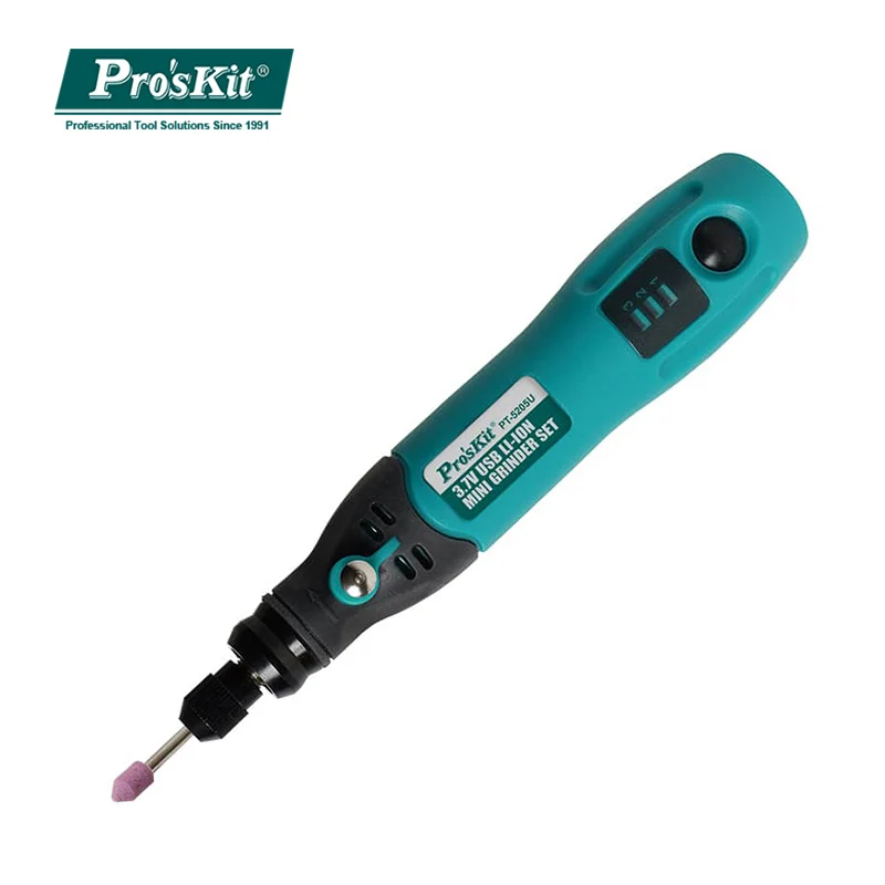 Pro'sKit PT 5205U 3 7 V USB зарядка электрическая шлифовальная машина набор Li Ion мини дрель