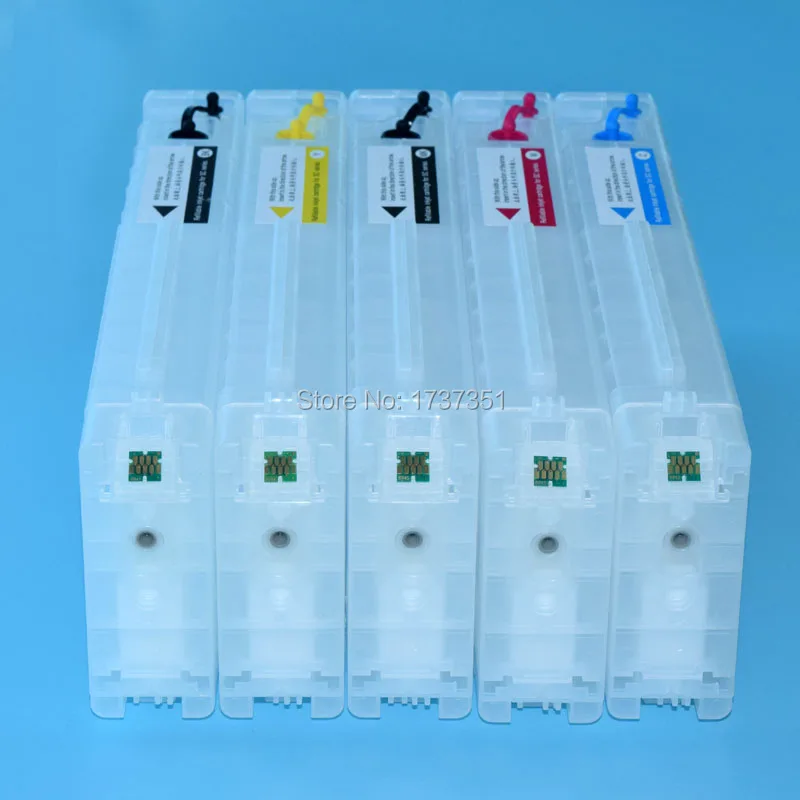 Многоразовые чернильные картриджи 700 мл с чипом для принтера Epson SureColor T3000 T5000 T7000