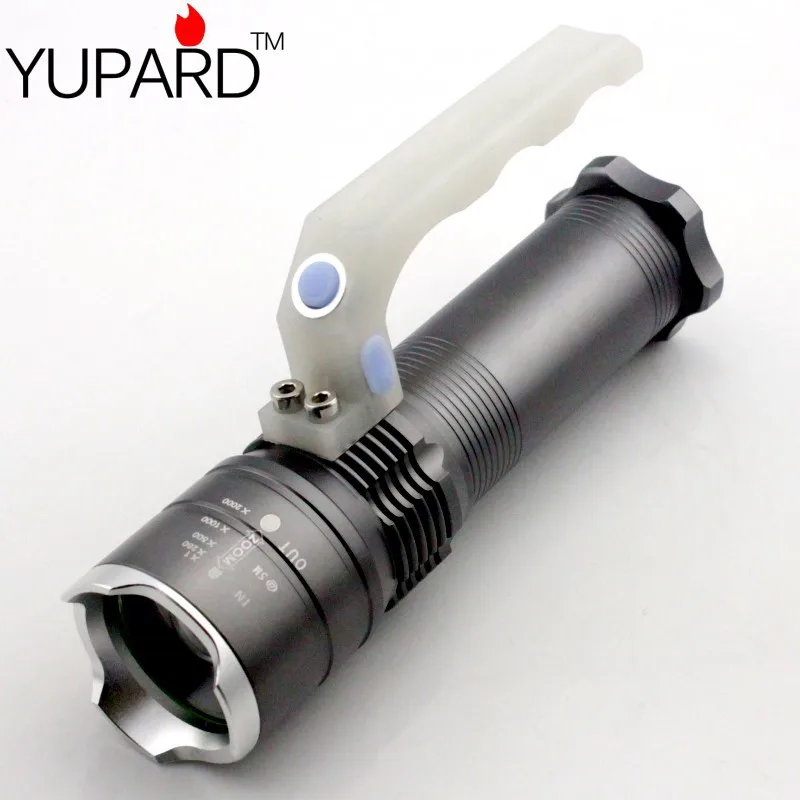 

YUPARD Q5 led Spotlight Searchlight flashlight torch 3modes zoomable zoom high-quality For Camping Hunting outdoor sport