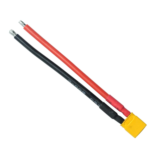 Разъём XT30 папа c проводом 14AWG 10 см