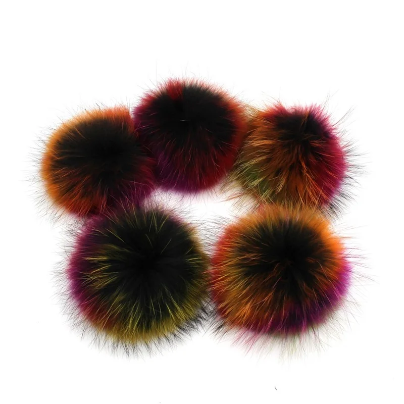 

Minhui 2017 New Winter Hats Women Girls Beanies Real Fur Pompom Hat Gorro Skullies Female Cap