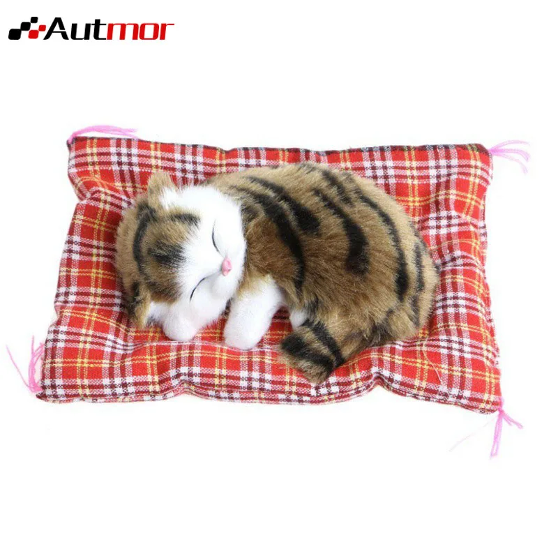 Автомобильные украшения милый симулятор спящих кошек автомобильные аксессуары