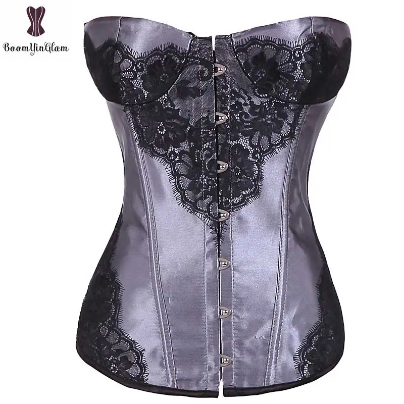Фантазийный костюм для двора со шнуровкой атласный тренировочный корсет талии и