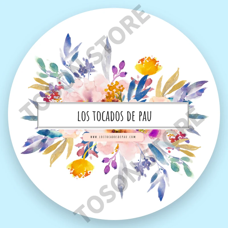 100, Silver laser Customized text logo, Wedding Stickers, Invitations Seals, Candy Favors Gift Boxes Labels, On White Adhesive