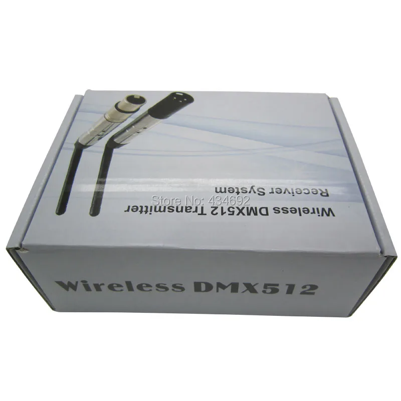 2 4G беспроводной DMX512 набор передатчик и приемник комплект для системы управления
