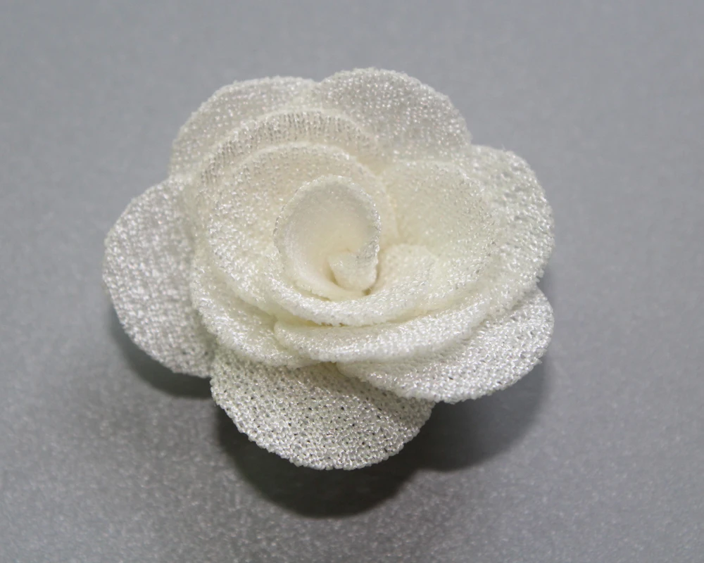 120pcs/lot 1.0 inch mini Fabric Burlap Flowers Rosettes DIY Flower For Hair Accessories Children Headbands 24Colors | Детская одежда и