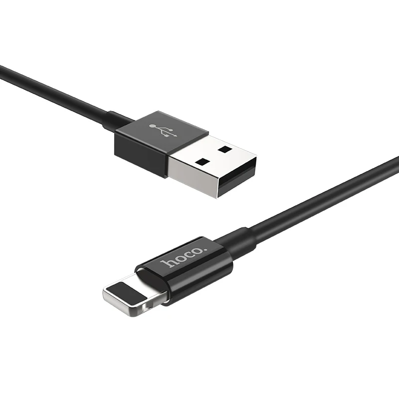 USB-кабель HOCO для iPhone X 8 7 6 5 6s кабели быстрой зарядки телефонов передачи данных SE