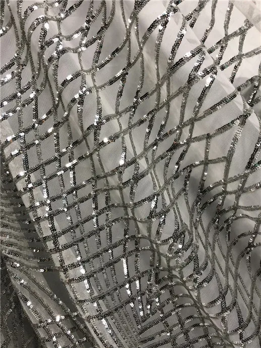 Синий Последние французский Шнурок Мода нигерии кружевной ткани для свадьбы 2018