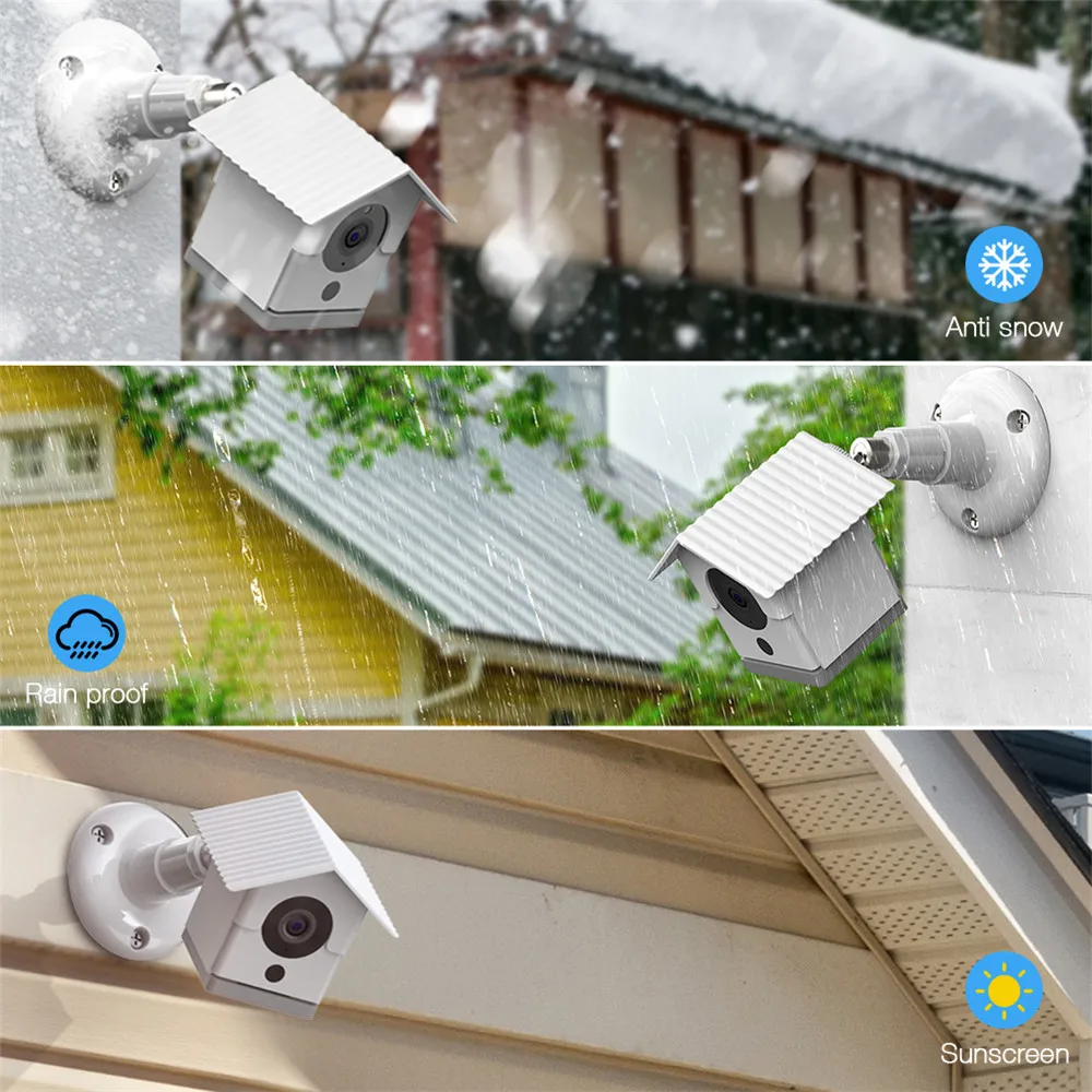 Водонепроницаемый настенный держатель для Wyze Cam/Mijia Xiaofang/Neos SmartCam поворотный