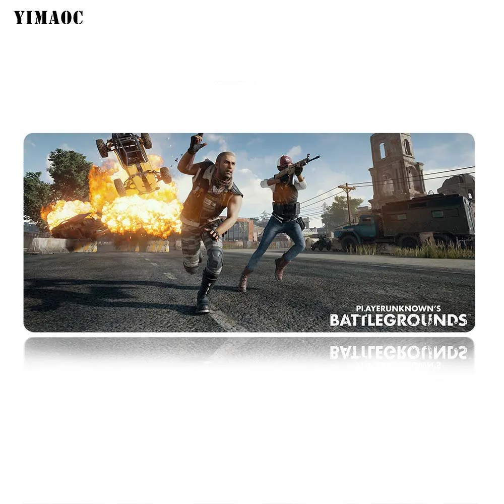 YIMAOC PUBG коврик для мыши 30x80 см компьютерный коврик для мыши Противоскользящий коврик для игровой мыши из натурального каучука - Цвет: MP6 30x80cm