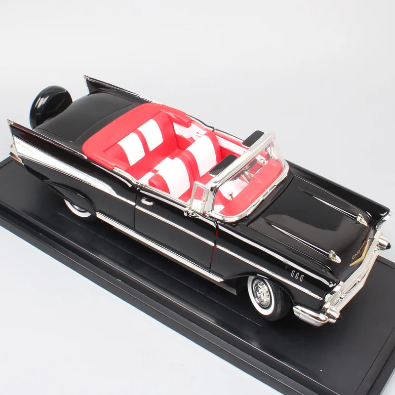 1/18 масштаб Большой Классический 1957 CHEVROLET BEL воздушный трансформер chevy Diecasts wagon Игрушки транспортные средства мышечные автомобили модели дорожный знак