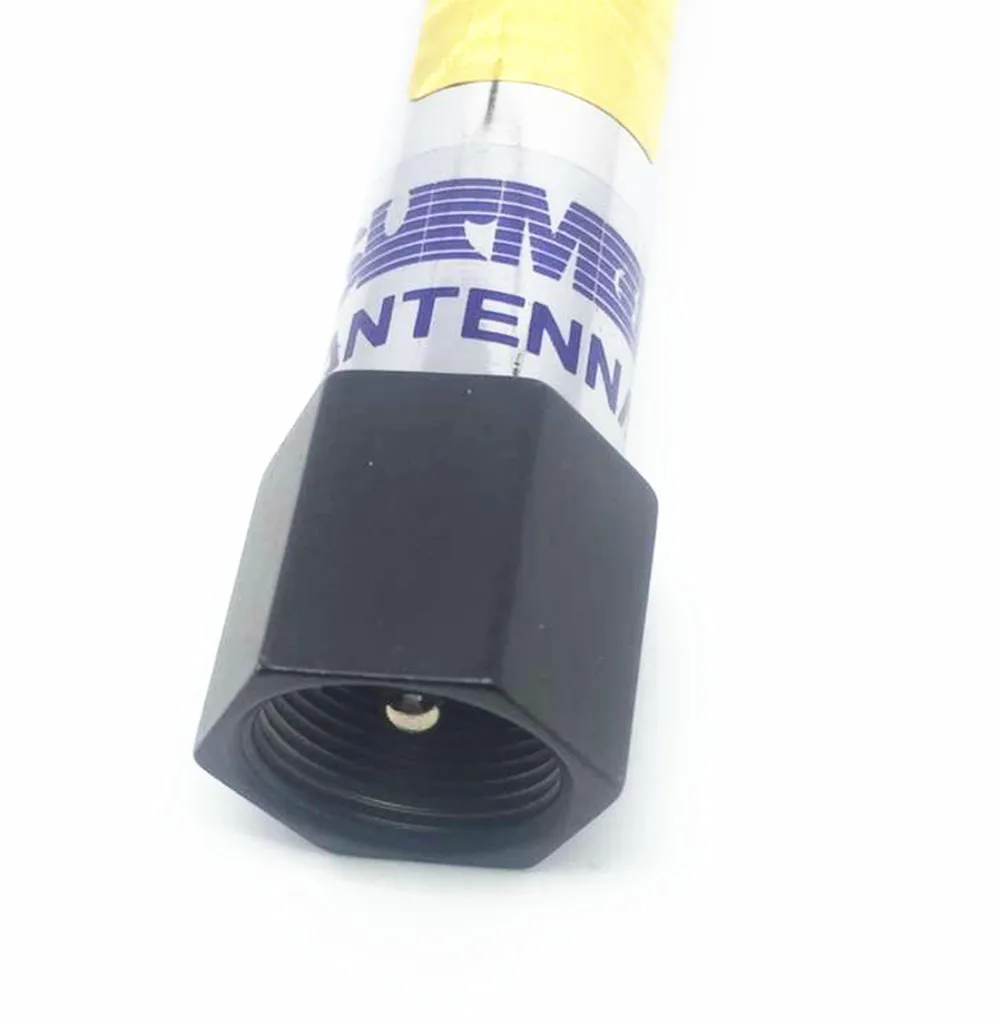 Double segment 144/430MHZ antenna of original car FRP for kenwood ICOM QYT9800 radios | Мобильные телефоны и аксессуары