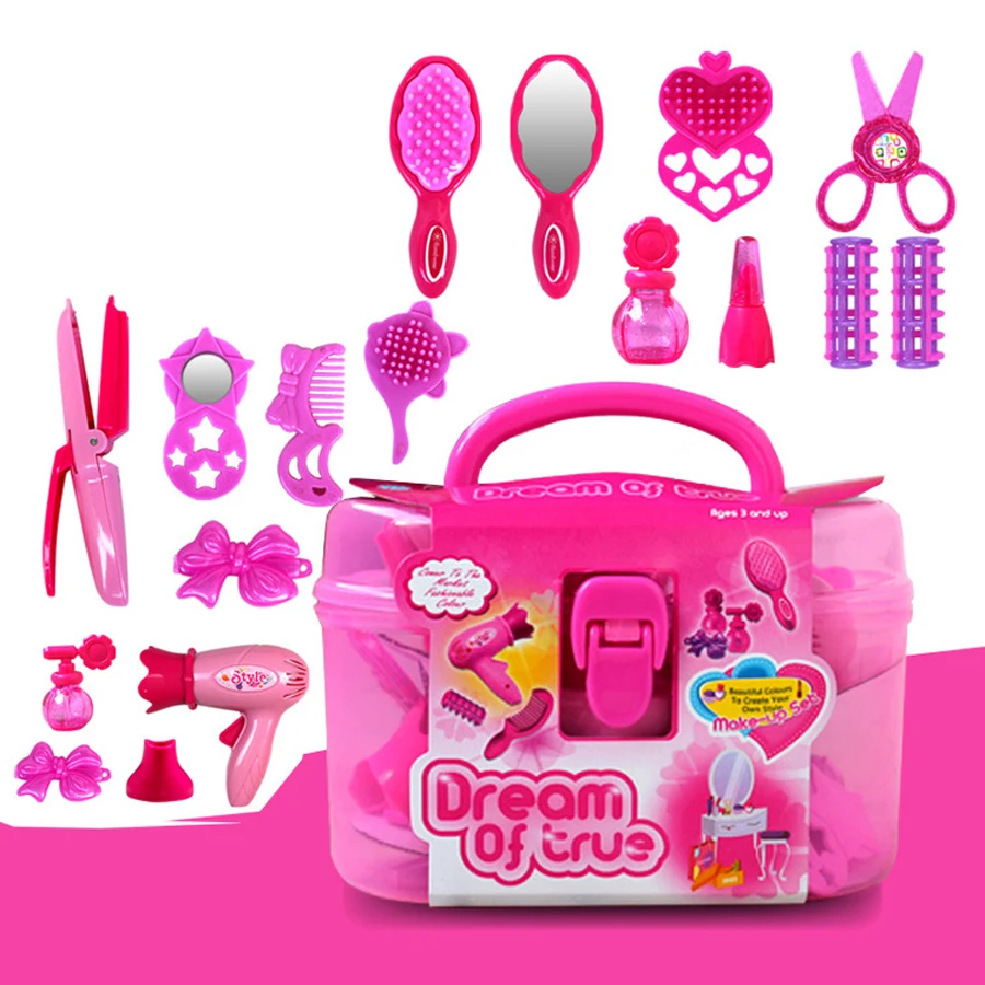 Набор игрушек для девочек детская мебель имитация салон красоты набор