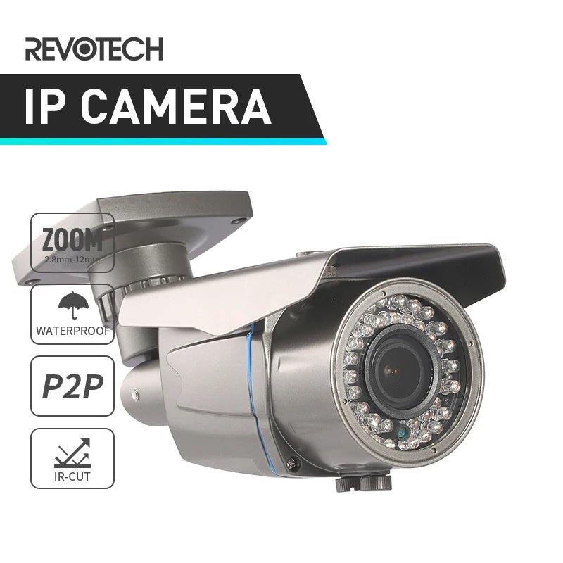 Водонепроницаемая 1080P 42 светодиодный 2 8 12 мм зум IP камера МП наружная