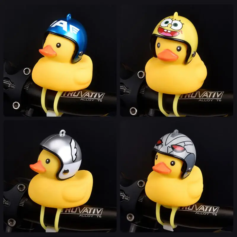 Горячий свет велосипеда колокольчик &quotУтка&quot мотоцикл маленькая Желтая утка